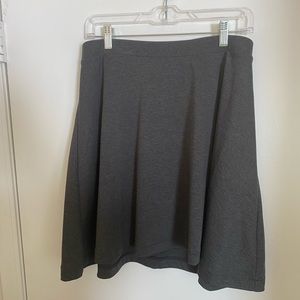 XL Size OLD NAVY GRAY FLARE WOMEN'S SKIRT